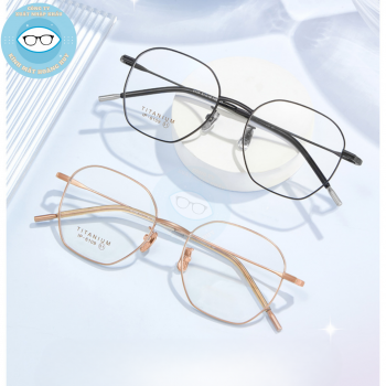 Gọng kính kim loại mã 6109